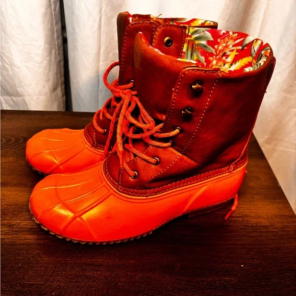 London Fog Wynter Duck Boots Size 7 - Picture 3 of 9